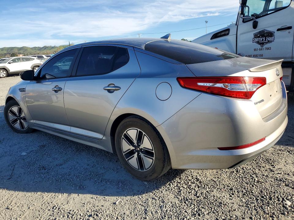 Photo 2 from auction – 2012 KIA OPTIMA HYBRID with VIN KNAGM4ADXC5033149