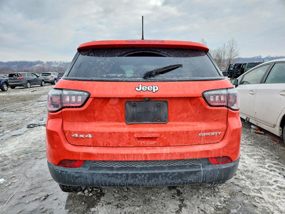 Photo 6 from auction – 2017 JEEP COMPASS SP with VIN 3C4NJDAB4HT656498