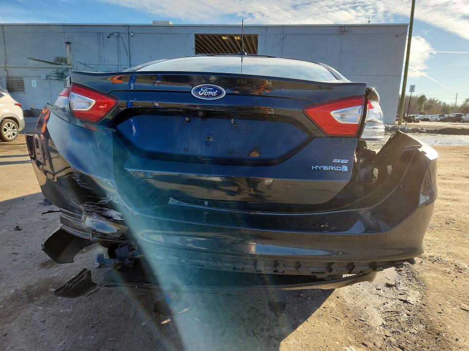 Photo 6 from auction – 2013 FORD FUSION with VIN 3FA6P0LU7DR338933