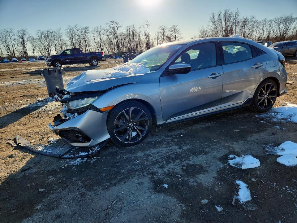 HONDA CIVIC 2017 with VIN SHHFK7H40HU408627 - Photo from auction