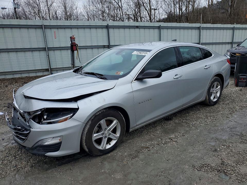CHEVROLET MALIBU LS 2020 with VIN 1G1ZC5ST0LF001968 - Photo from auction