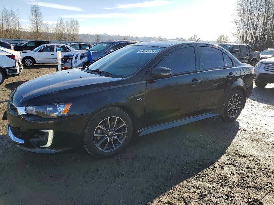 MITSUBISHI LANCER ES 2017 with VIN JA32U2FU7HU013656 - Photo from auction