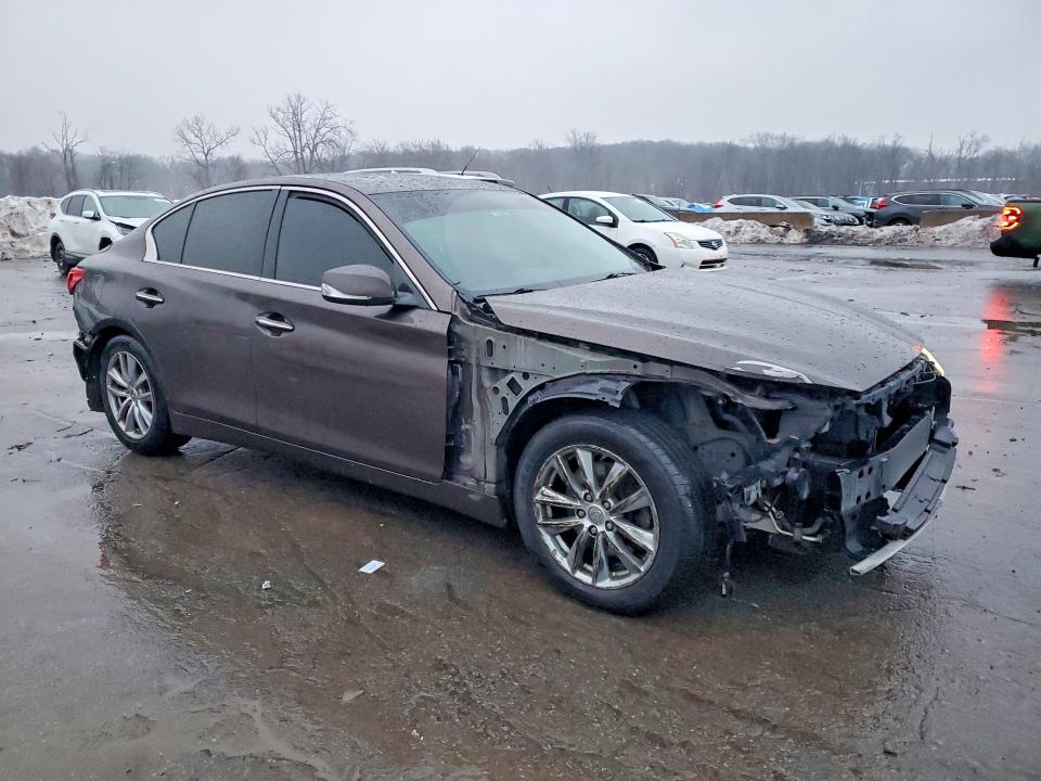 Photo 4 from auction – 2014 INFINITY Q50 with VIN JN1BV7AR2EM706602