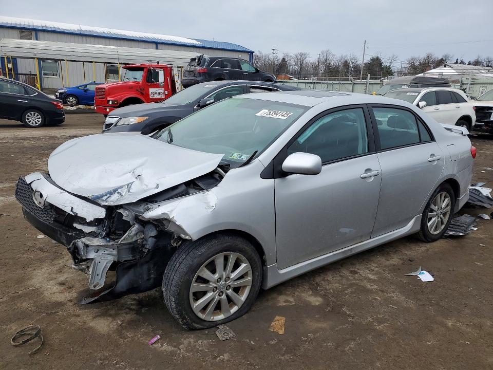 TOYOTA COROLLA 2010 with VIN 2T1BU4EE7AC367719 - Photo from auction