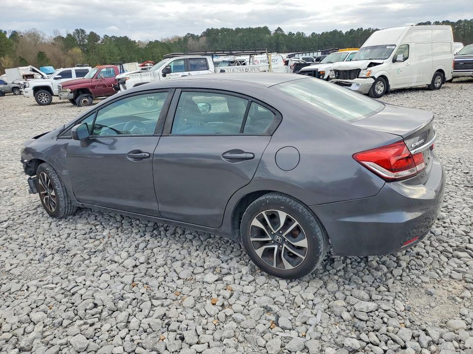 Photo 2 from auction – 2015 HONDA CIVIC with VIN 2HGFB2F8XFH505370