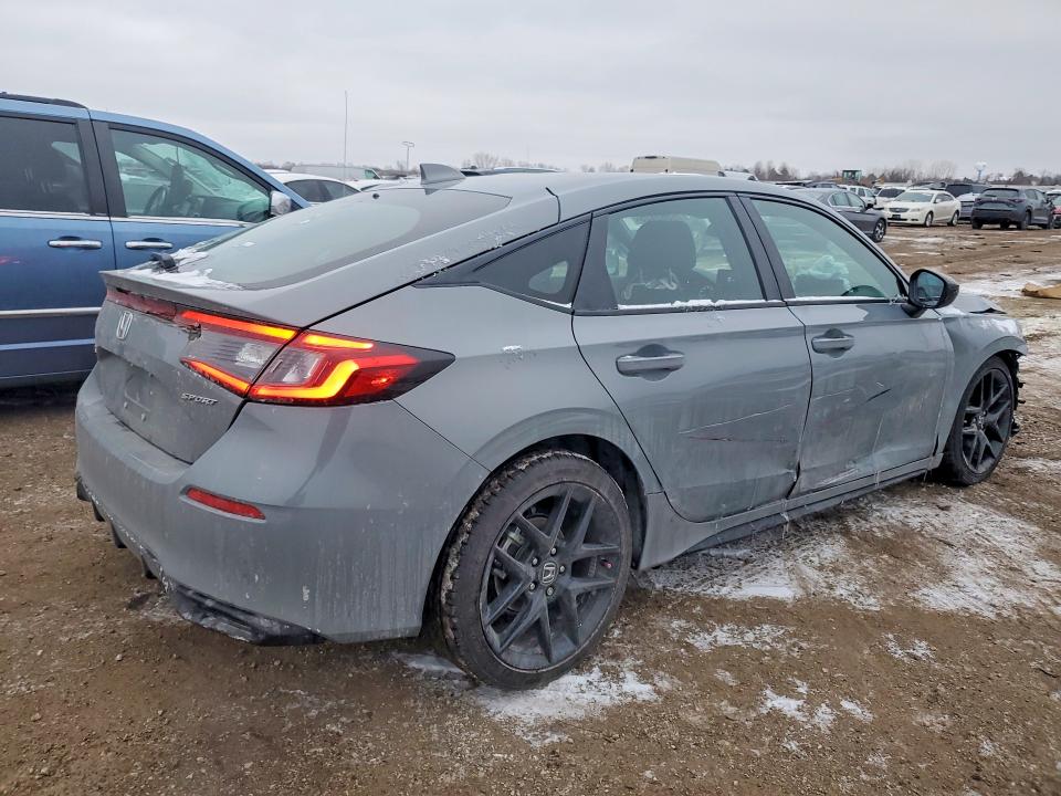 Photo 3 from auction – 2025 HONDA CIVIC with VIN 19XFL2H80SE034392