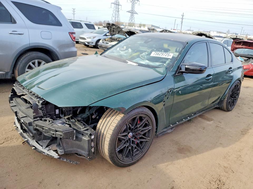 BMW M3 2023 with VIN WBS53AY07PFP45657 - Photo from auction