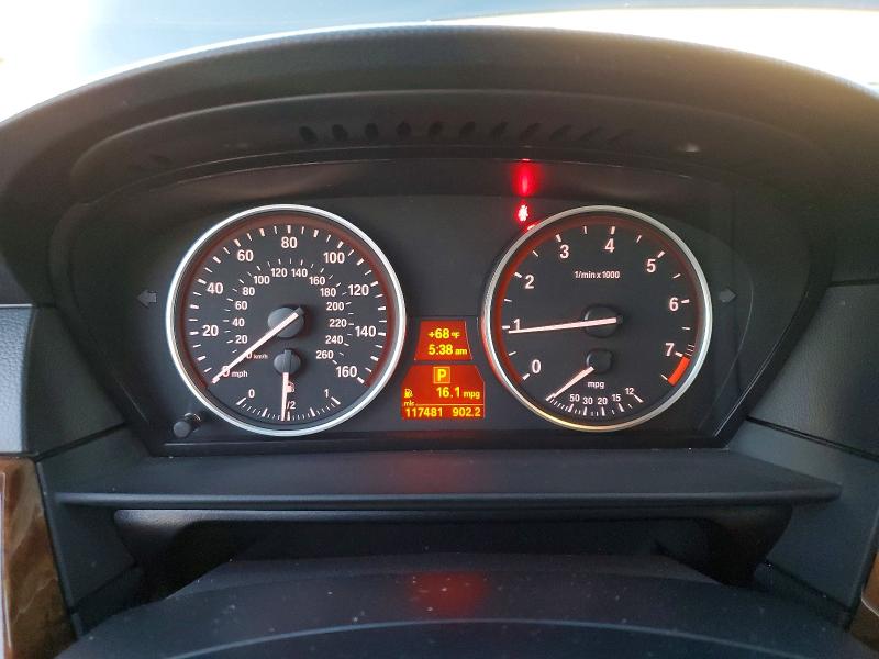 Photo 9 from auction – 2009 BMW 535 I with VIN WBANW13579C163710