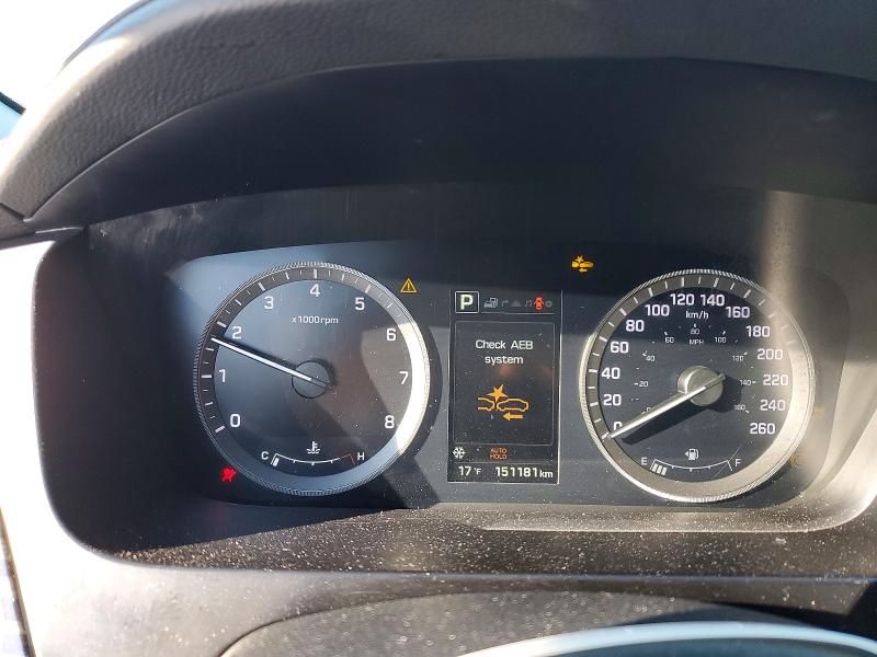 Photo 9 from auction – 2016 HYUNDAI SONATA with VIN 5NPE34AF1GH422220
