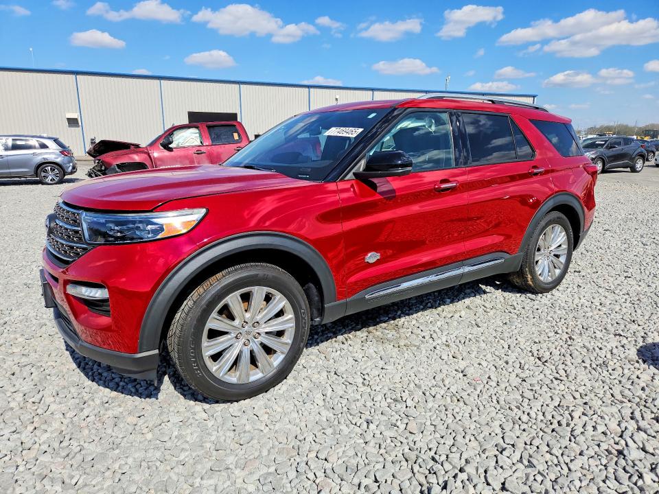 FORD EXPLORER 2022 with VIN 1FM5K7LC7NGA06368 - Photo from auction