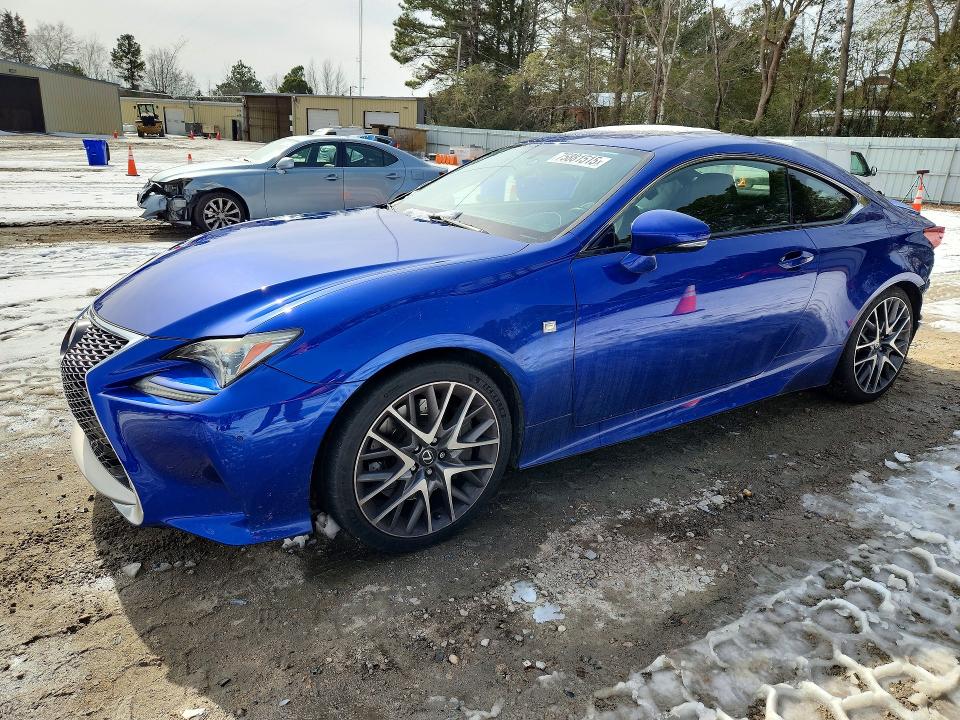 LEXUS RC 350 2015 with VIN JTHHE5BC0F5009641 - Photo from auction