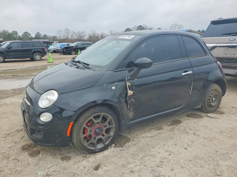 FIAT 500 2015 with VIN 3C3CFFBR8FT623571 - Photo from auction