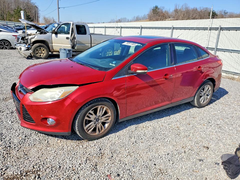 FORD FOCUS SEL 2012 with VIN 1FAHP3H21CL427833 - Photo from auction