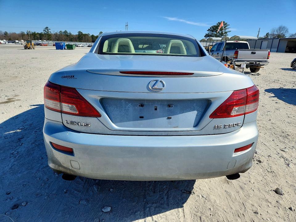 Photo 6 from auction – 2010 LEXUS IS with VIN JTHFF2C22A2510727