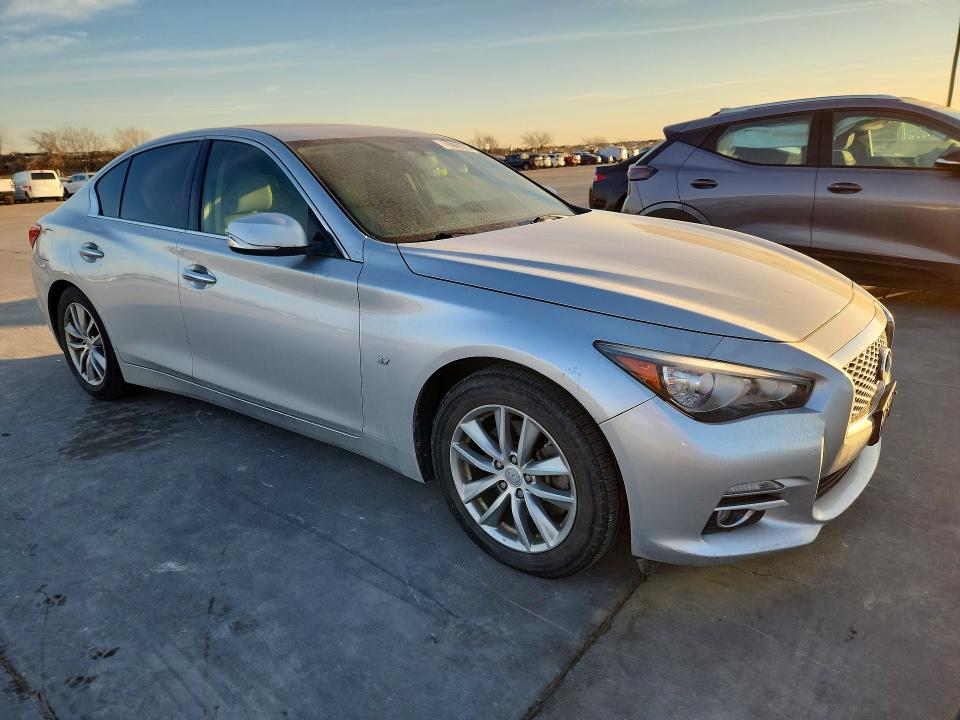 Photo 4 from auction – 2014 INFINITY Q50 with VIN JN1BV7AR2EM688957