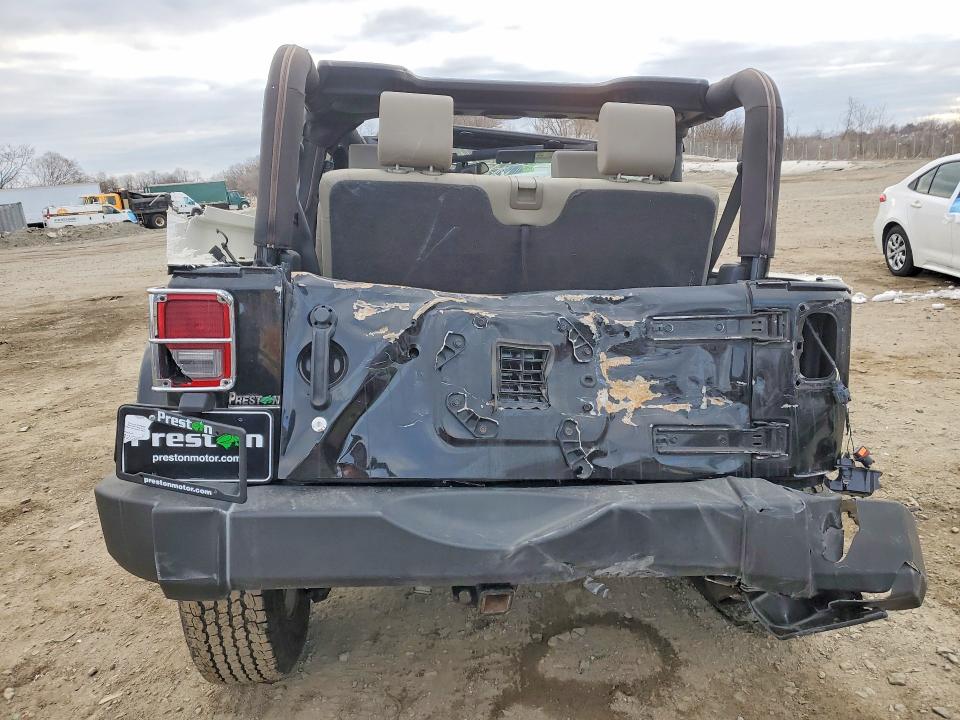 Photo 6 from auction – 2008 JEEP WRANGLER with VIN 1J4FA54118L543434