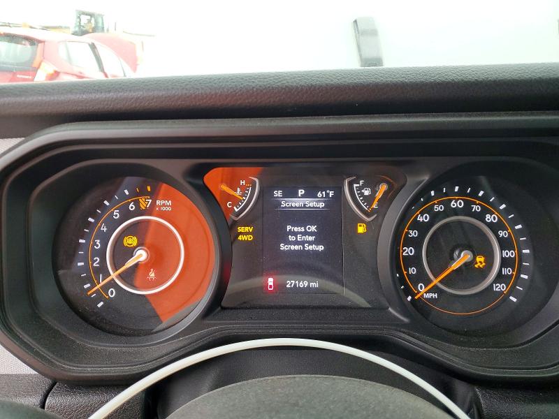 Photo 9 from auction – 2024 JEEP GLADIATOR with VIN 1C6HJTAG3RL129141