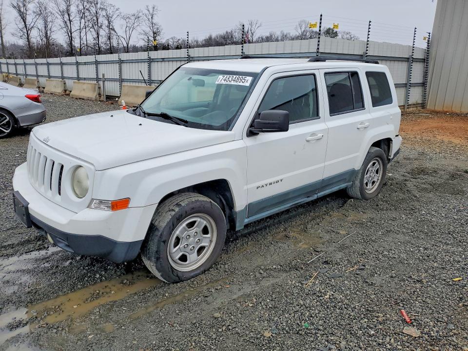 Photo 1 from auction – 2011 JEEP PATRIOT SP with VIN 1J4NT1GA9BD271405