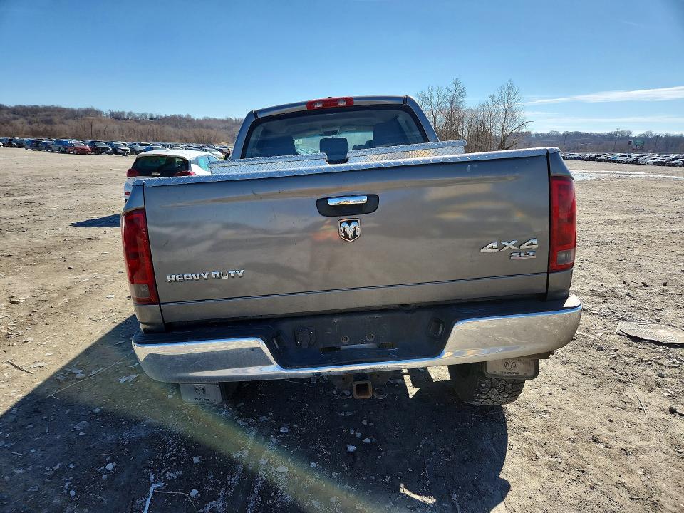 Photo 6 from auction – 2006 DODGE RAM 2500 with VIN 3D7KS29C86G182780