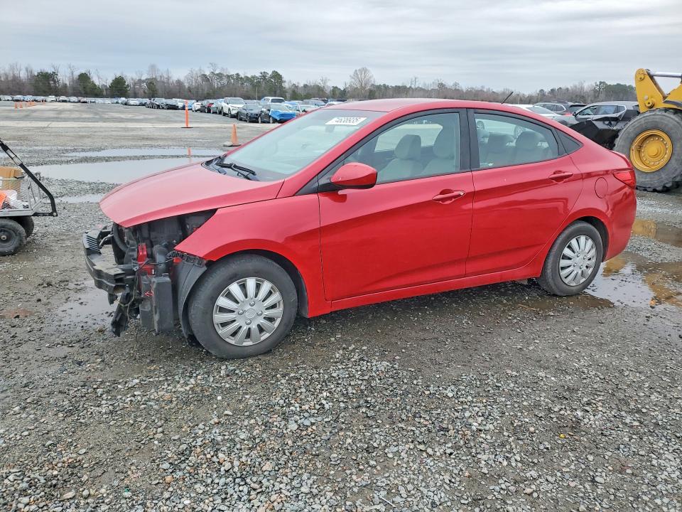 HYUNDAI ACCENT 2017 with VIN KMHCT4AE7HU298259 - Photo from auction