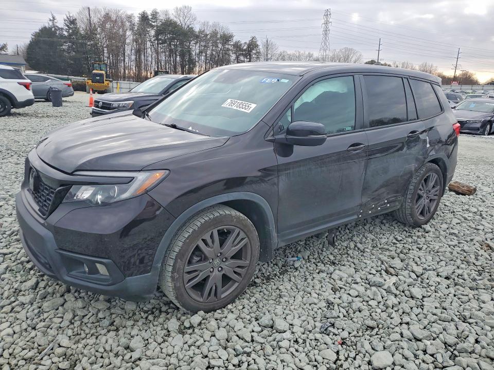 Photo 1 from auction – 2021 HONDA PASSPORT E with VIN 5FNYF7H50MB009430