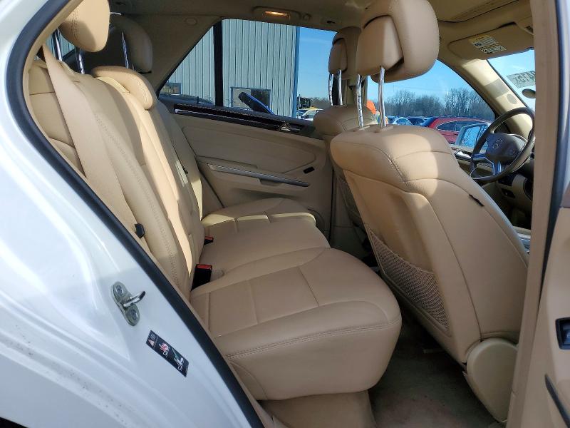 Photo 10 from auction – 2011 MERCEDES-BENZ ML with VIN 4JGBB8GB7BA681243
