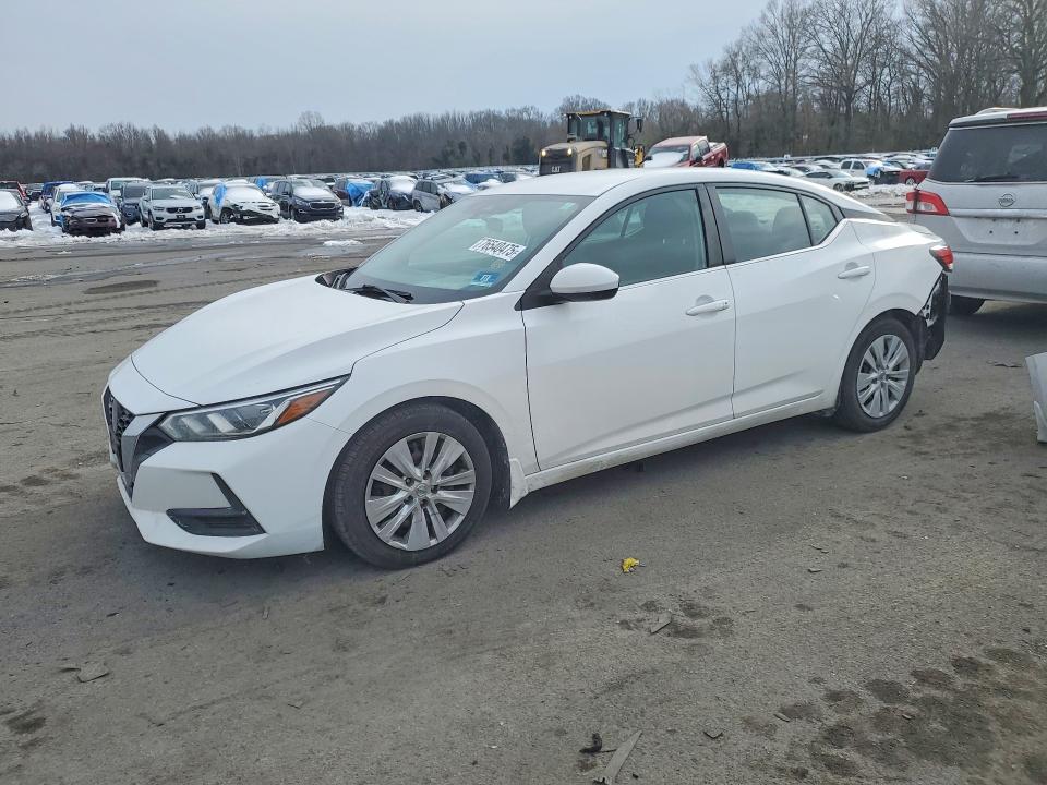 NISSAN SENTRA 2020 with VIN 3N1AB8BV0LY302116 - Photo from auction