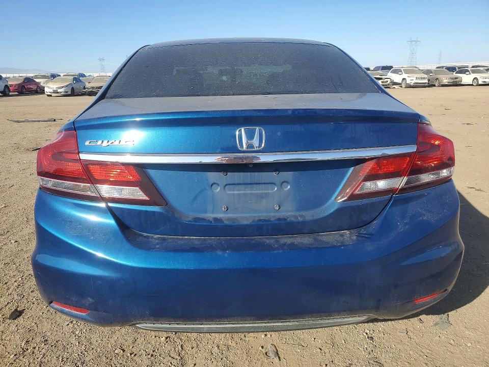 Photo 6 from auction – 2013 HONDA CIVIC with VIN 2HGFB2F51DH549549