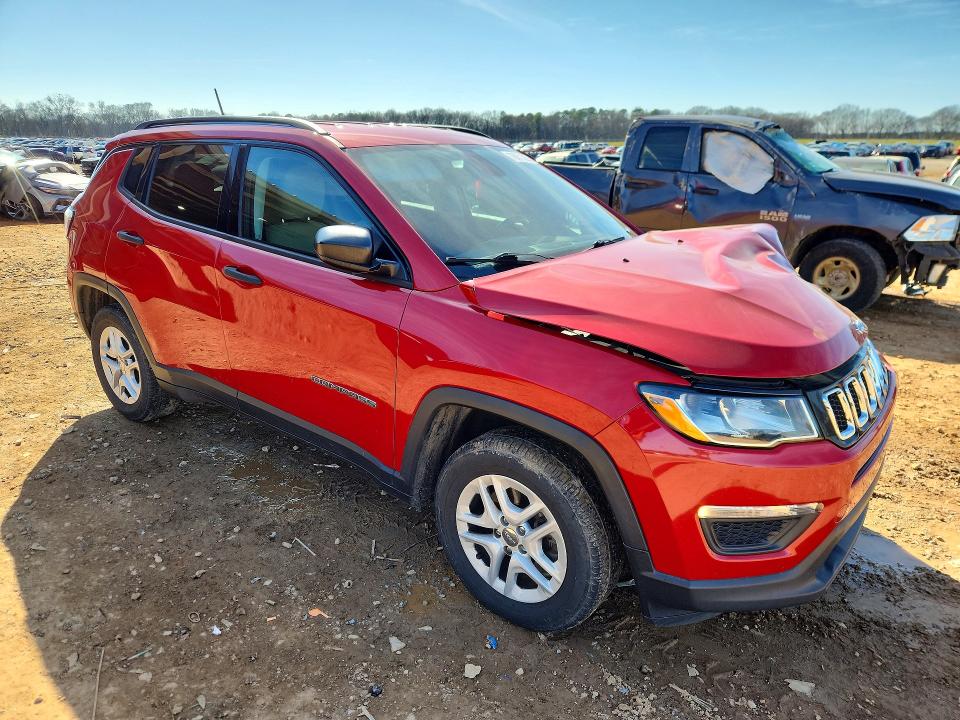 Photo 4 from auction – 2018 JEEP COMPASS SP with VIN 3C4NJCAB9JT123630