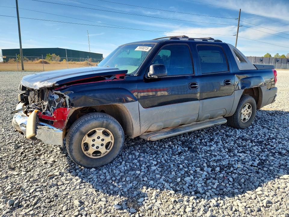 Photo 1 from auction – 2002 CHEVROLET AVALANCHE with VIN 3GNEC13T12G290196