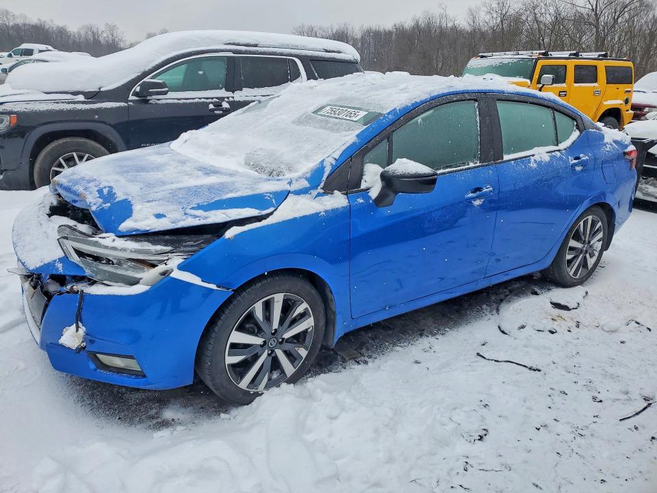 NISSAN VERSA SR 2021 with VIN 3N1CN8FV7ML820572 - Photo from auction
