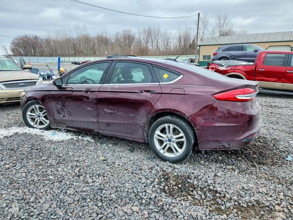 Photo 2 from auction – 2018 FORD FUSION with VIN 3FA6P0HD2JR184636