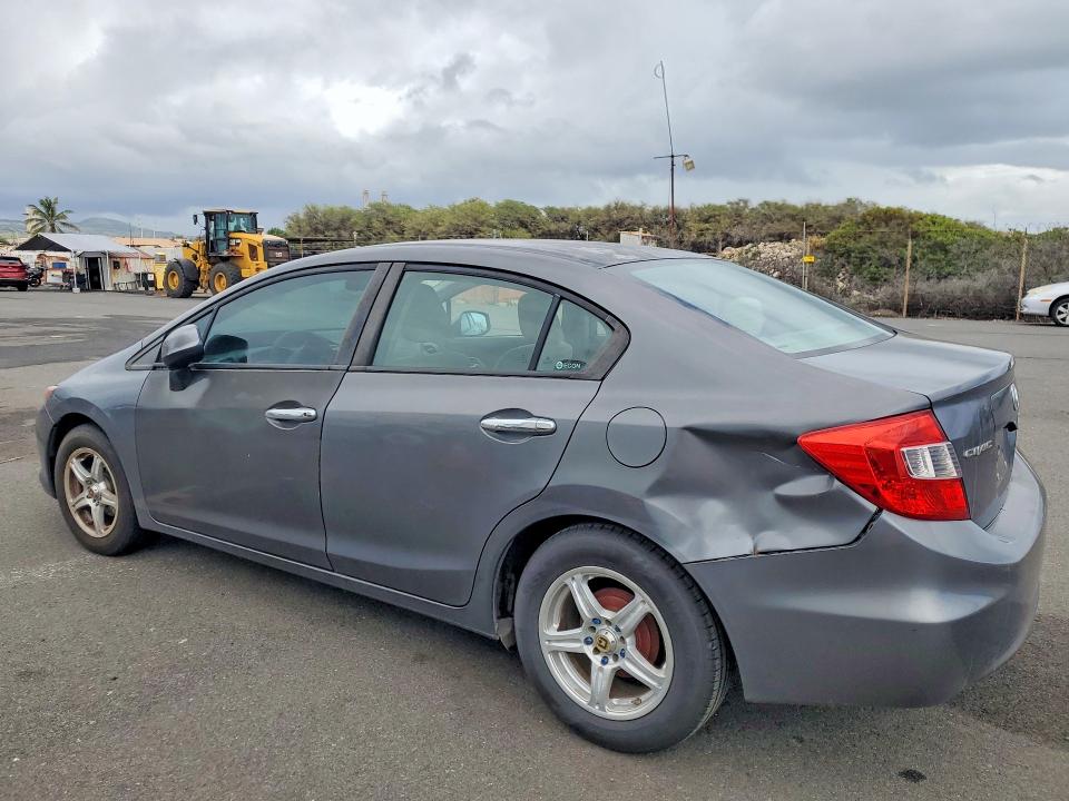 Photo 2 from auction – 2012 HONDA CIVIC with VIN 2HGFB2F54CH536132