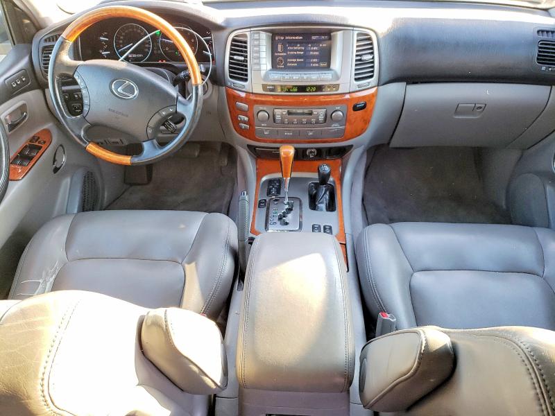 Photo 8 from auction – 2004 LEXUS LX 470 with VIN JTJHT00W843547498
