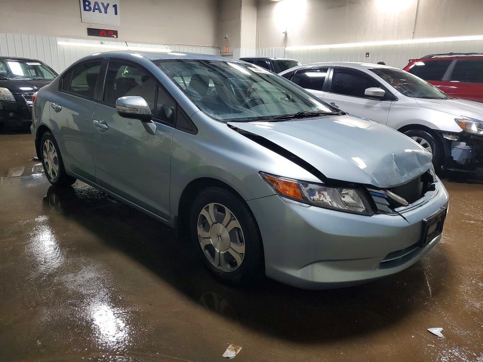 Photo 4 from auction – 2012 HONDA CIVIC with VIN JHMFB4F25CS007246