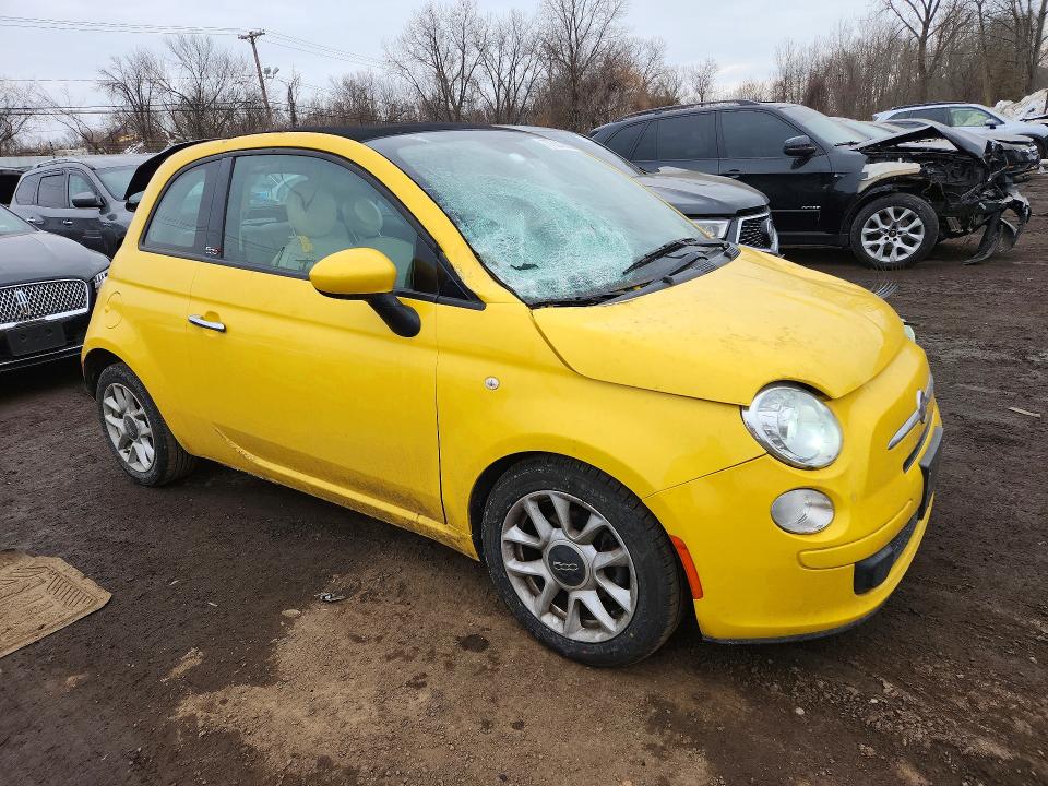 Photo 4 from auction – 2016 FIAT 500 with VIN 3C3CFFLR3GT133717