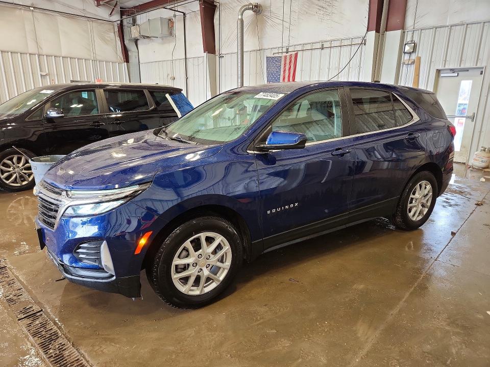 CHEVROLET EQUINOX 2022 with VIN 3GNAXKEV7NL312897 - Photo from auction