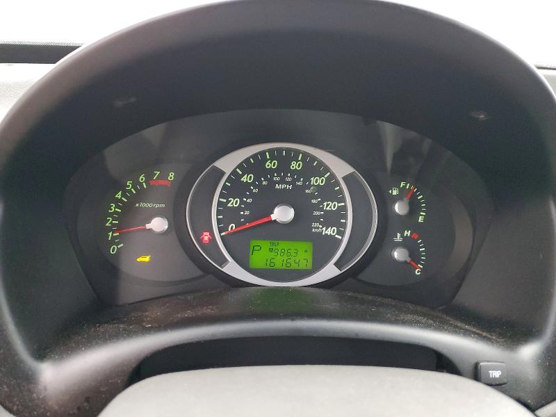 Photo 9 from auction – 2008 HYUNDAI TUCSON GLS with VIN KM8JM12B38U755401