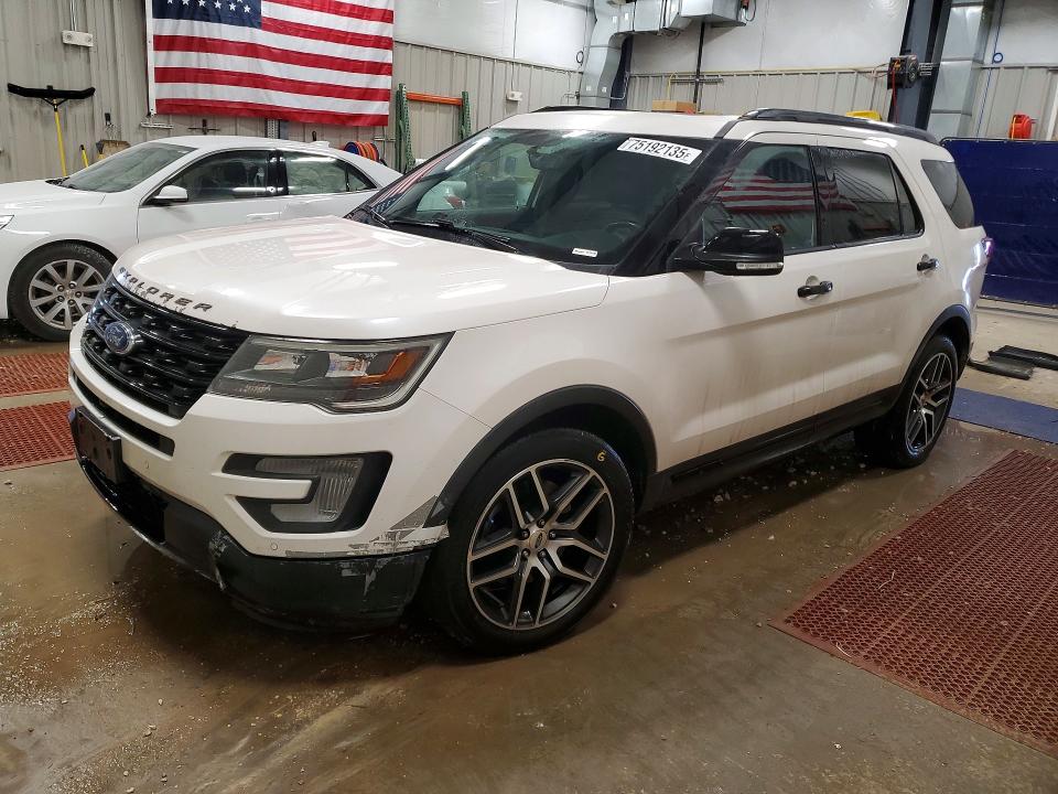 FORD EXPLORER 2017 with VIN 1FM5K8GT7HGD88180 - Photo from auction
