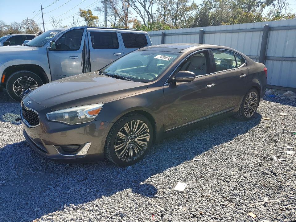 KIA CADENZA PR 2014 with VIN KNALN4D78E5148918 - Photo from auction