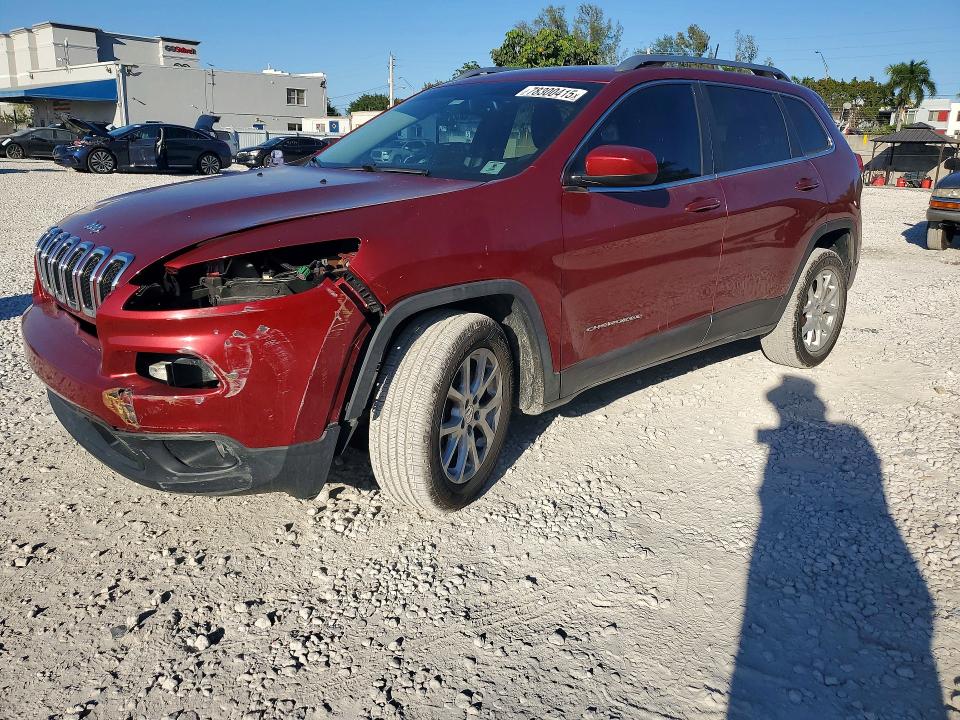 JEEP CHEROKEE 2016 with VIN 1C4PJLCS0GW125906 - Photo from auction