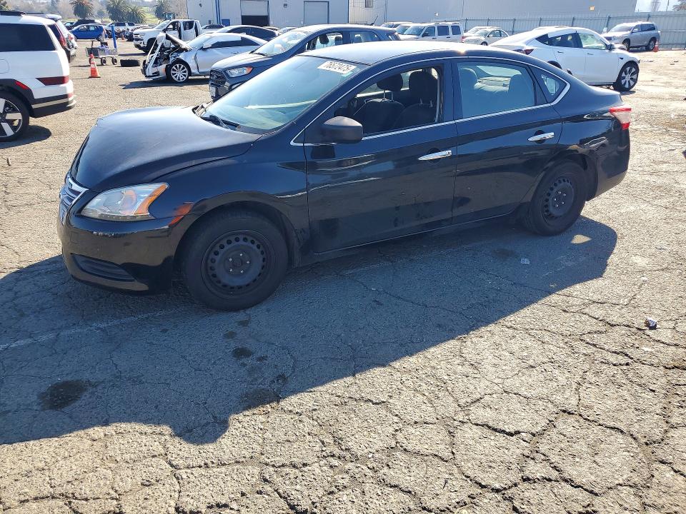 Photo 1 from auction – 2014 NISSAN SENTRA with VIN 1N4AB7AP9EN852544