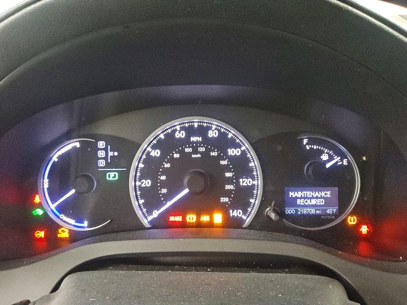 Photo 9 from auction – 2013 LEXUS CT with VIN JTHKD5BH7D2136289