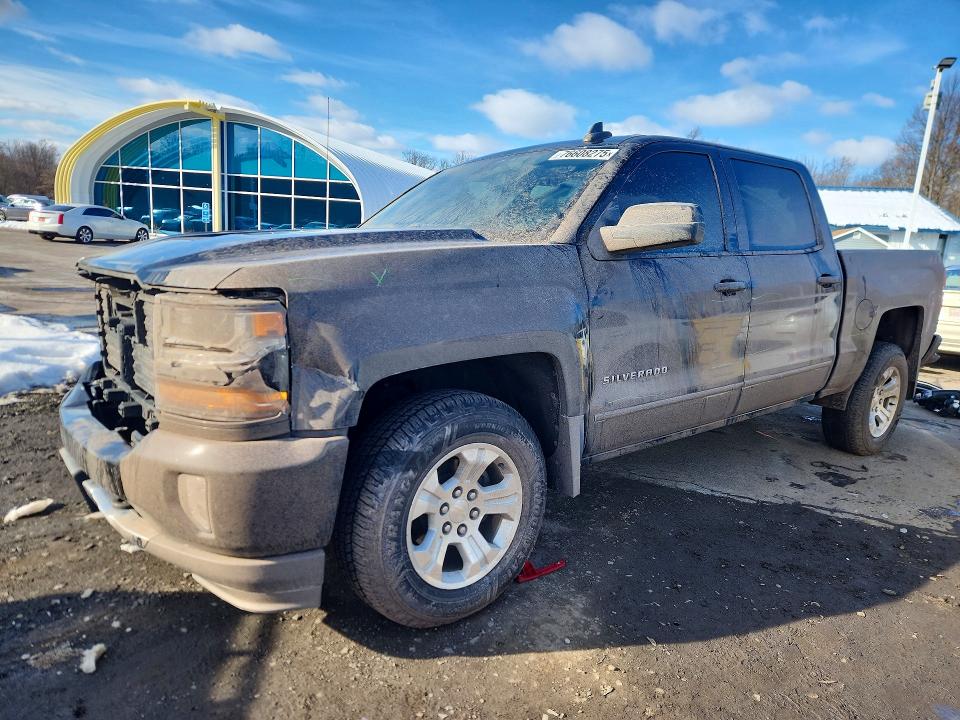 Photo 1 from auction – 2018 CHEVROLET SILVERADO with VIN 3GCUKREC9JG618854