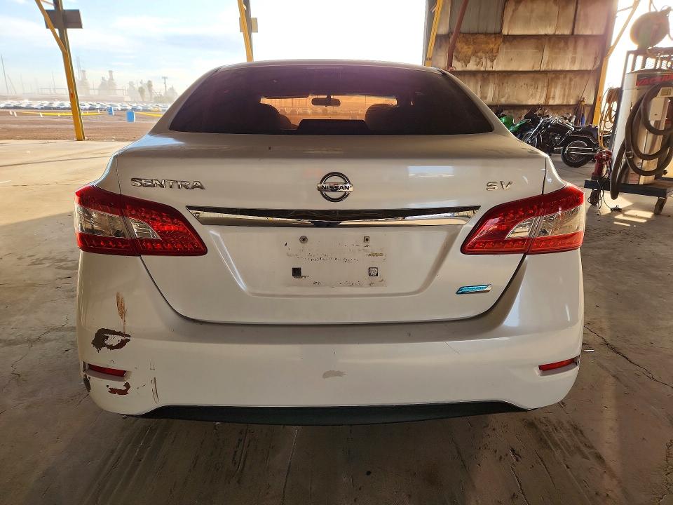 Photo 6 from auction – 2014 NISSAN SENTRA S with VIN 3N1AB7AP3EY223250