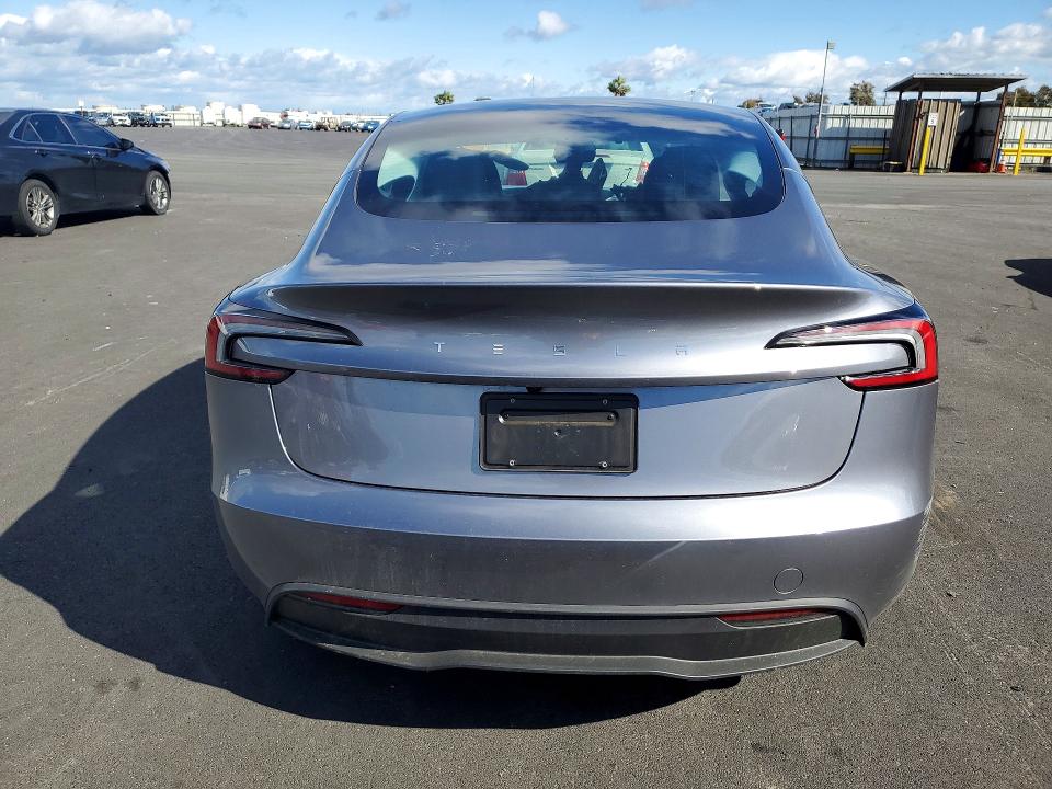 Photo 6 from auction – 2025 TESLA MODEL 3 with VIN 5YJ3E1EA8SF960368