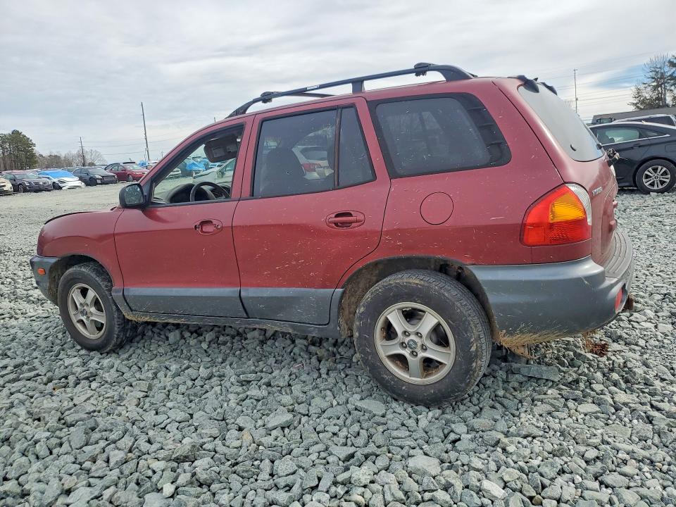 Photo 2 from auction – 2004 HYUNDAI SANTA FE with VIN KM8SC73D24U717551