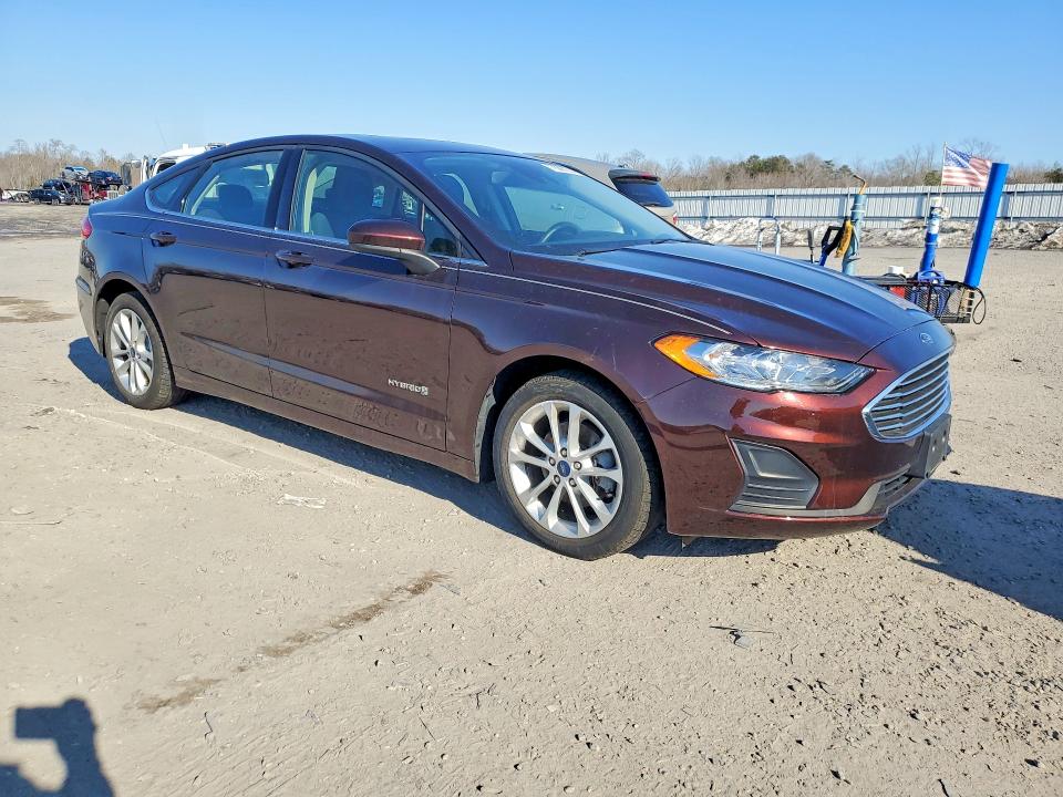 Photo 4 from auction – 2019 FORD FUSION SE with VIN 3FA6P0LU9KR157300
