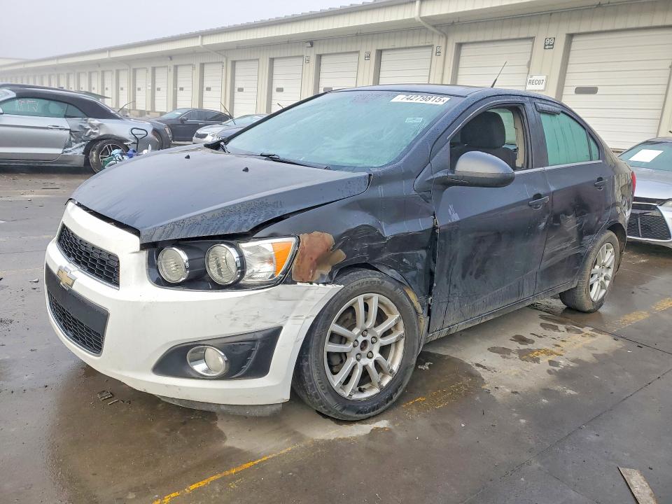 CHEVROLET SONIC LT 2013 with VIN 1G1JC5SG4D4185759 - Photo from auction