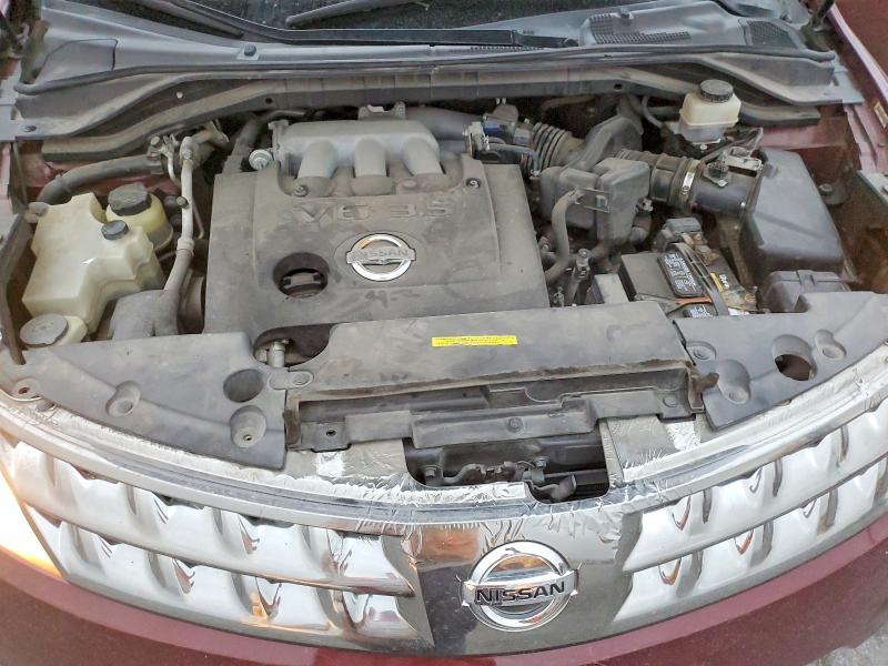 Photo 11 from auction – 2007 NISSAN MURANO SL with VIN JN8AZ08T67W514519